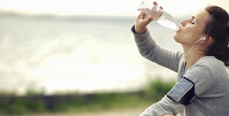 Woman Drinking