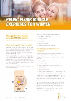 Pelvic Floor Muscle Exercises for Women